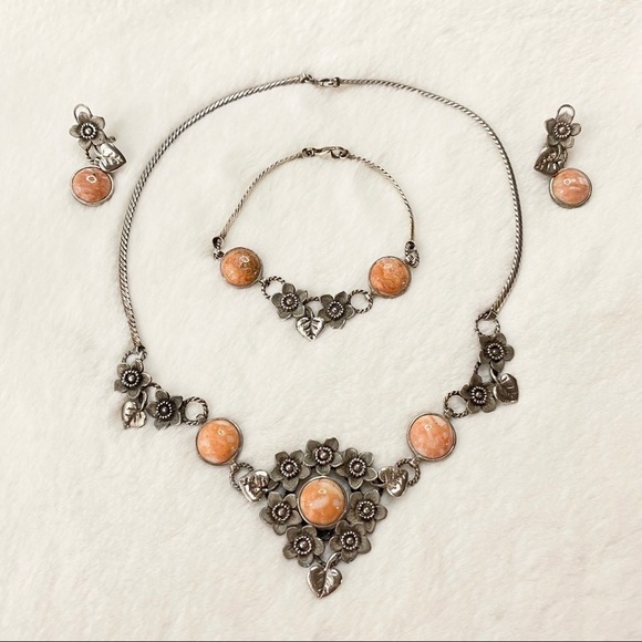 Silver 925 Jewelry Set - Picture 1 of 15